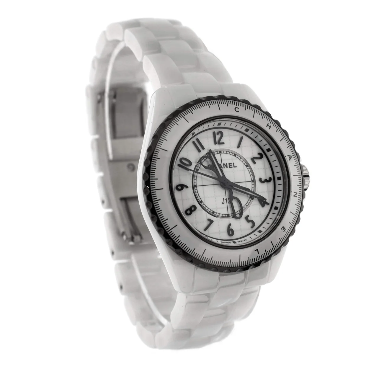J12 Couture Quartz Watch Ceramic and Stainless Steel 33 - Deep Luxury