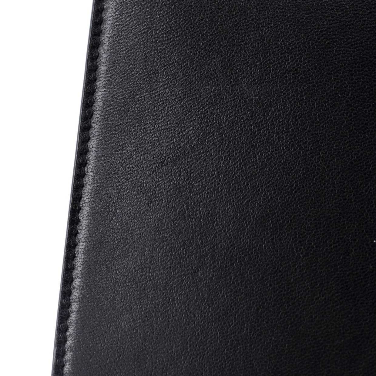 Classic Monogram Wallet on Chain Leather - Deep Luxury