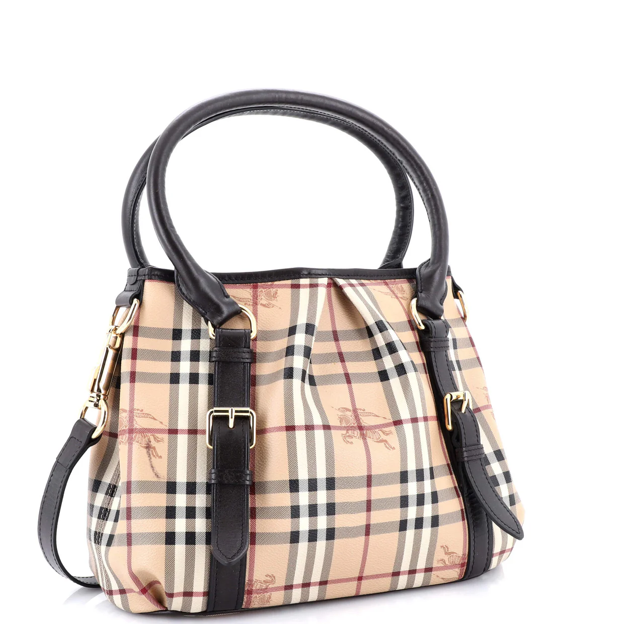 Northfield Convertible Tote Haymarket Coated Canvas Small - Deep Luxury