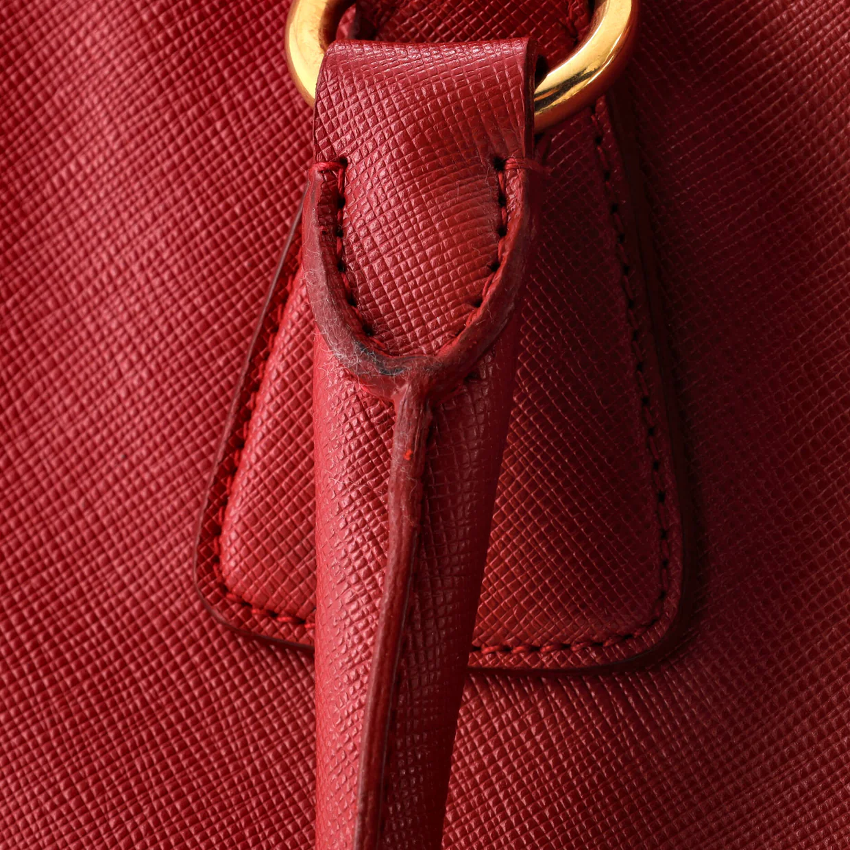 Frame Tote Saffiano Leather Medium - Deep Luxury