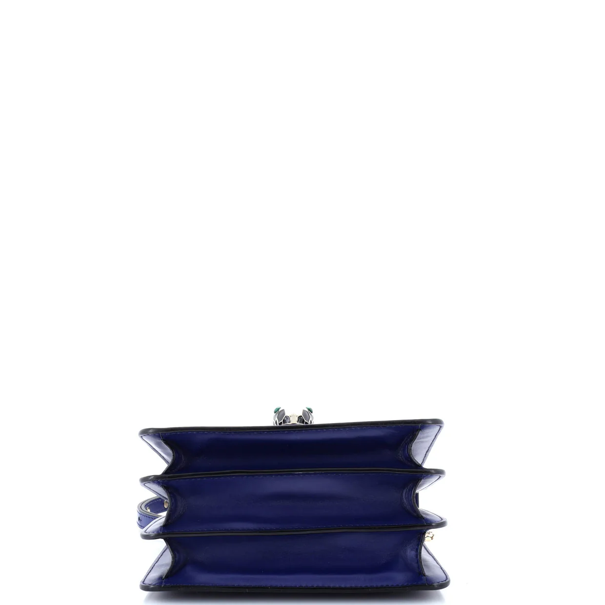 Serpenti Forever Top Handle Bag Leather Small - Deep Luxury