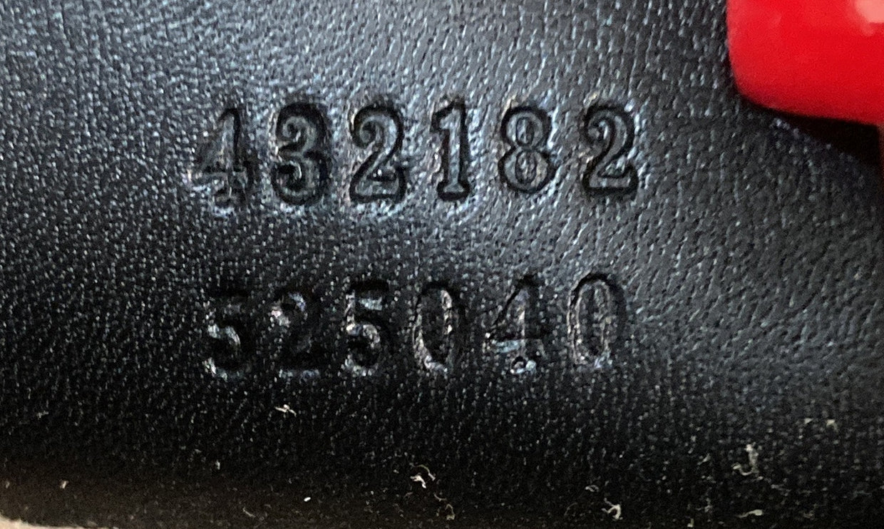 Pearly Padlock Shoulder Bag Studded Leather Small - Deep Luxury