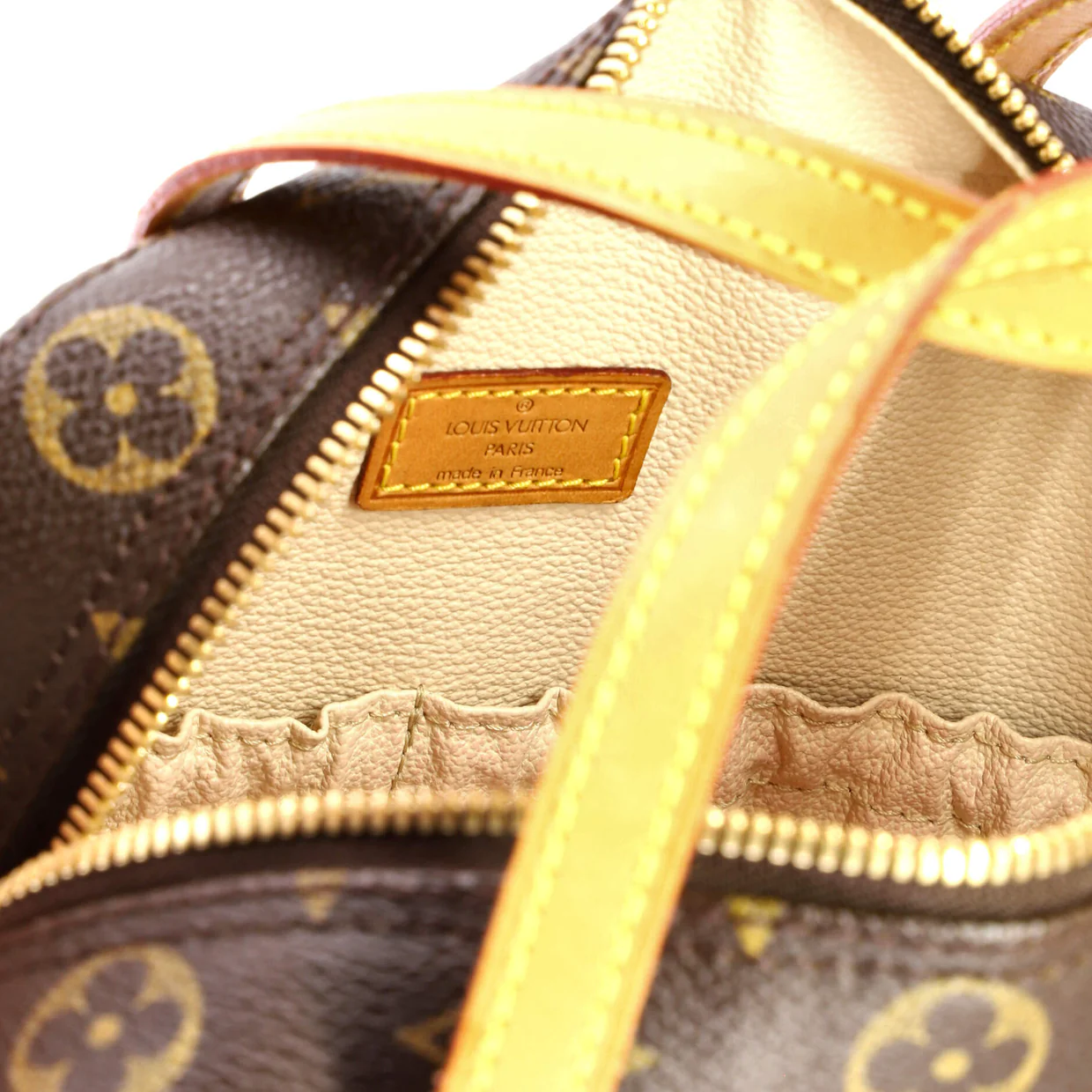 Spontini Handbag Monogram Canvas - Deep Luxury