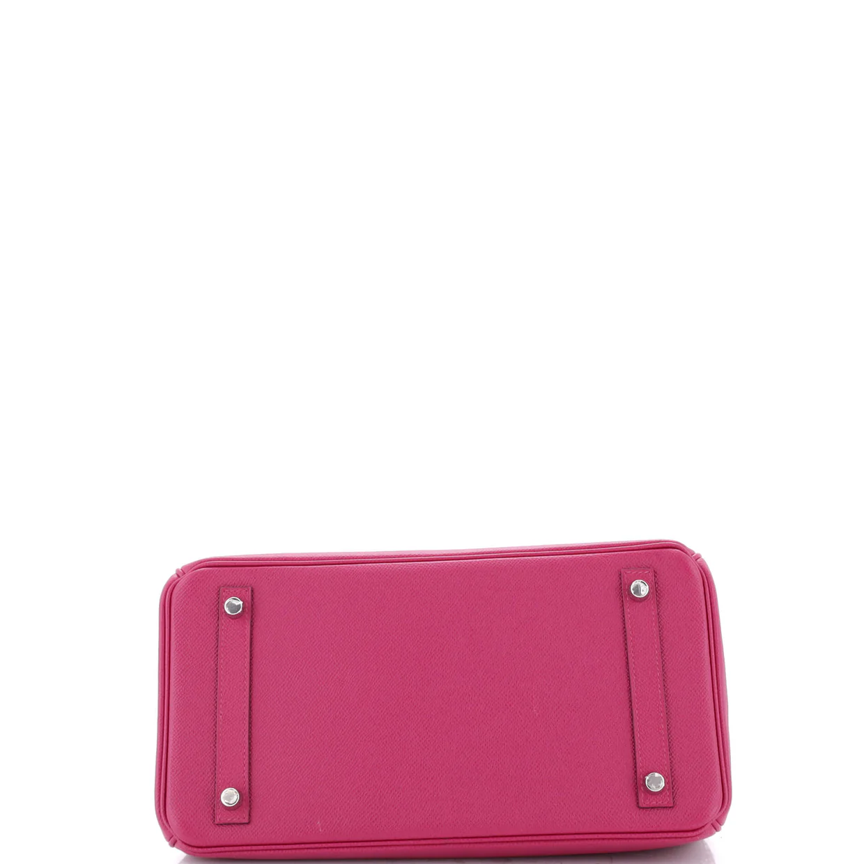 Birkin Handbag Rose Pourpre Epsom with Palladium Hardware 30 - Deep Luxury