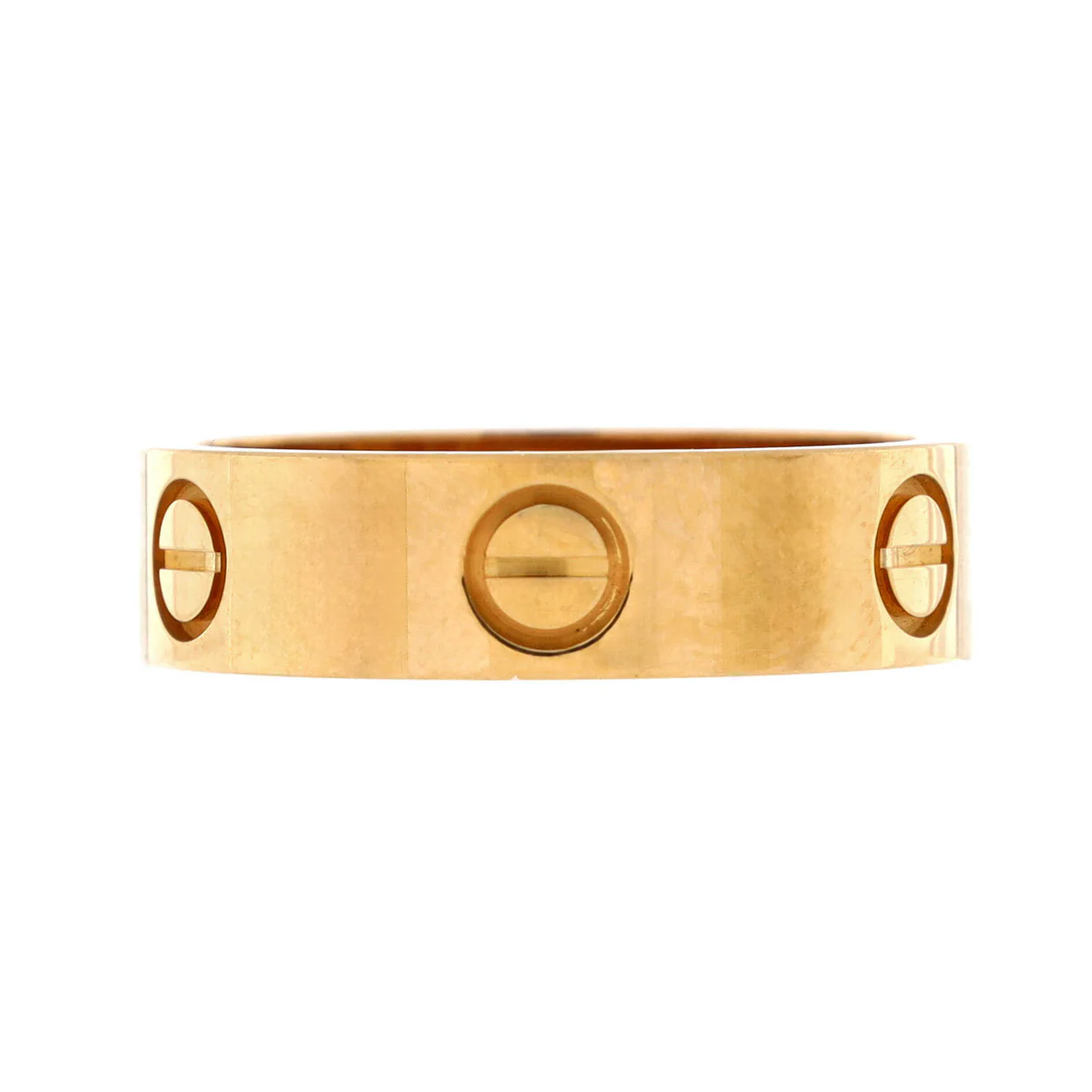 Love Band Ring 18K Yellow Gold - Deep Luxury