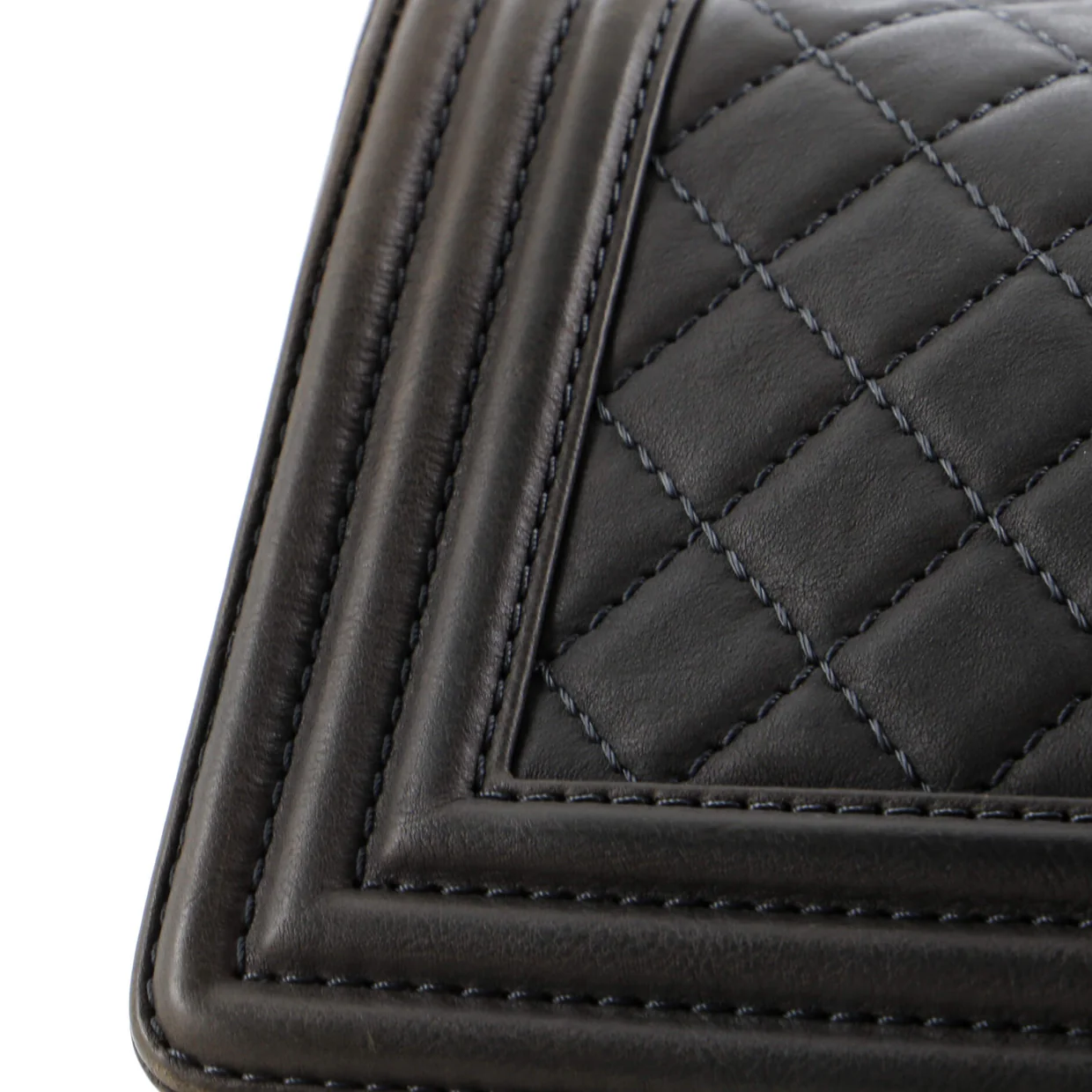 Paris-Dallas Boy Flap Bag Quilted Calfskin with Metal Adornments Old Medium - Deep Luxury