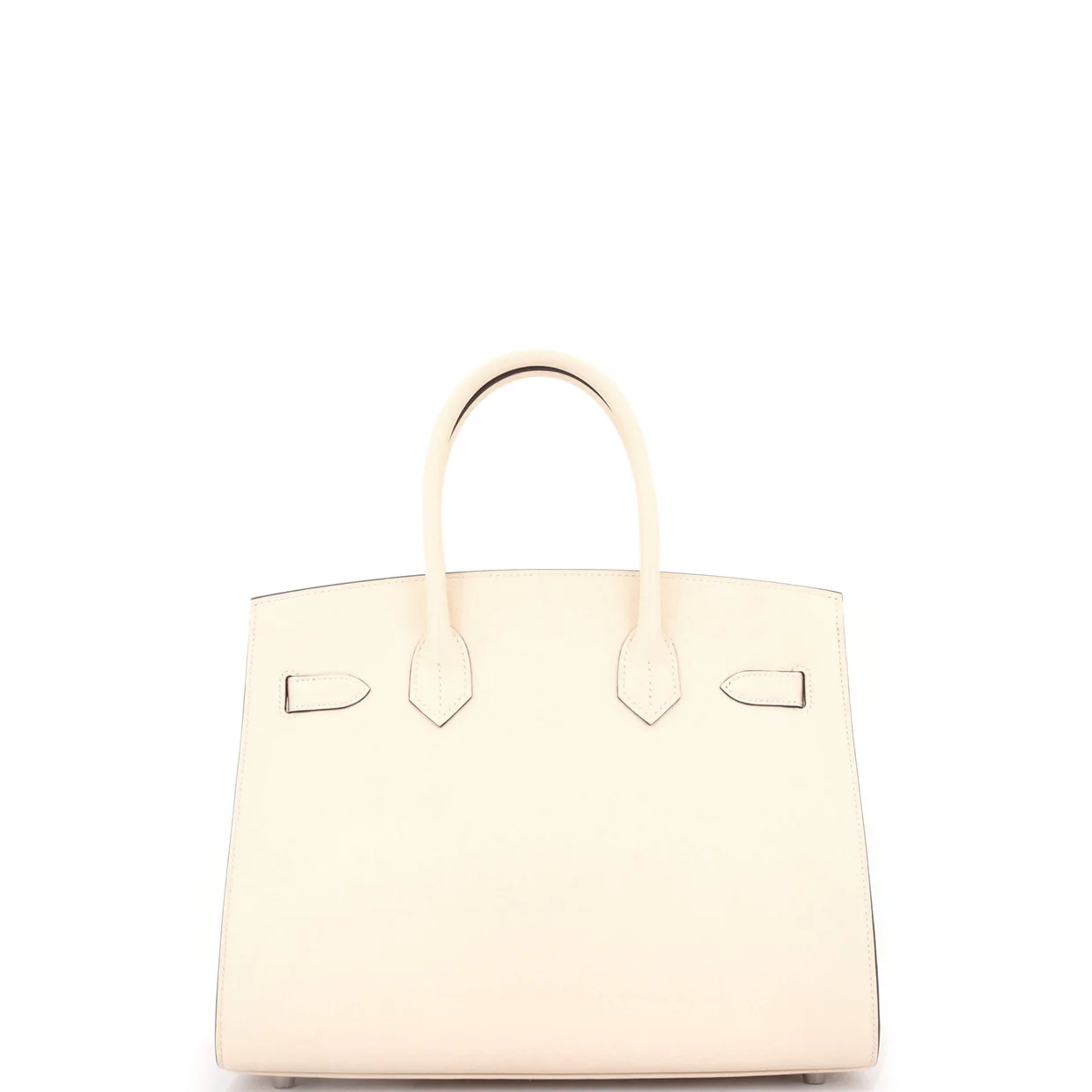 Birkin Sellier Bag Light Epsom with Palladium Hardware 30 - Deep Luxury