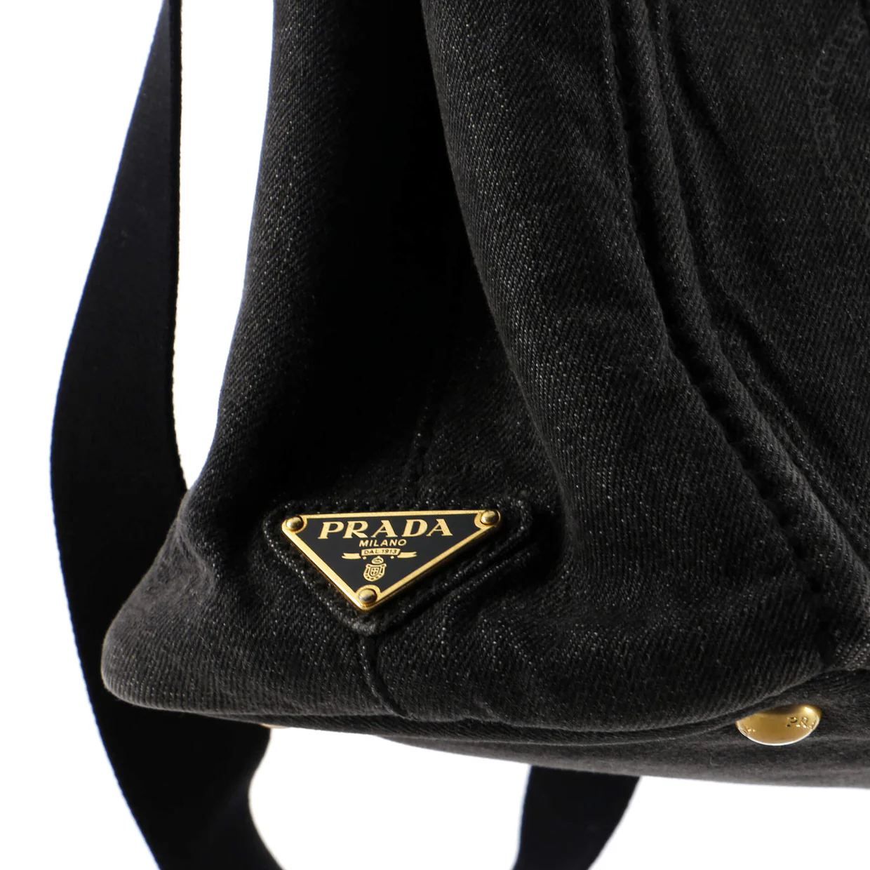 Canapa Convertible Tote Denim Mini - Deep Luxury