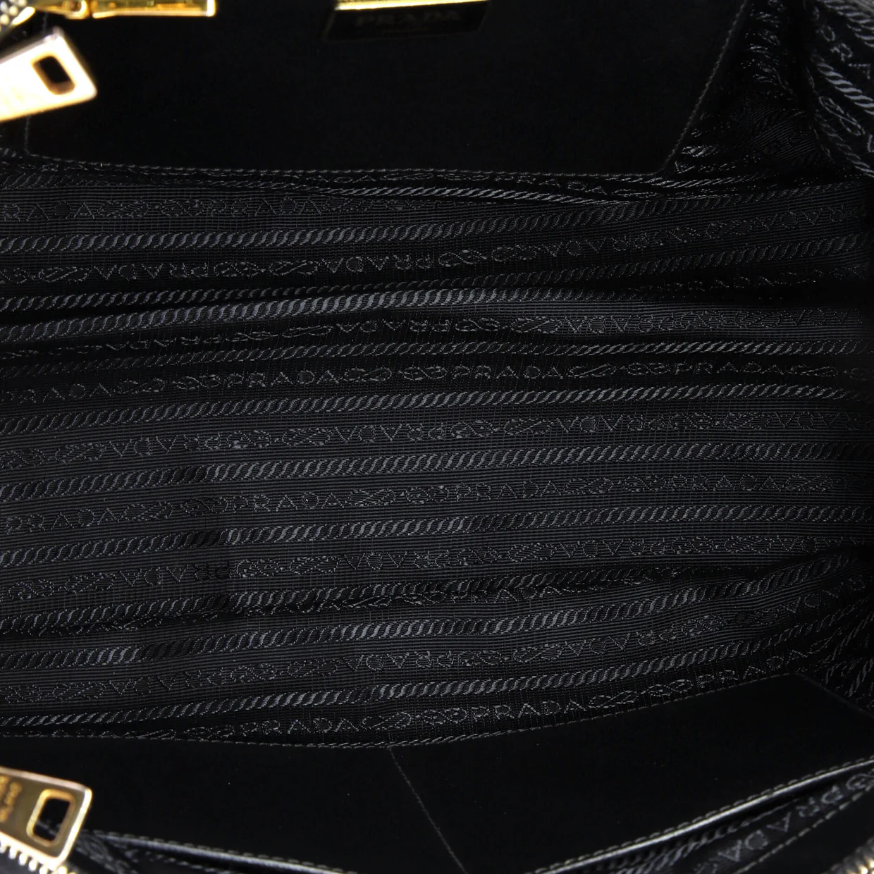 Galleria Double Zip Tote Saffiano Leather Medium - Deep Luxury