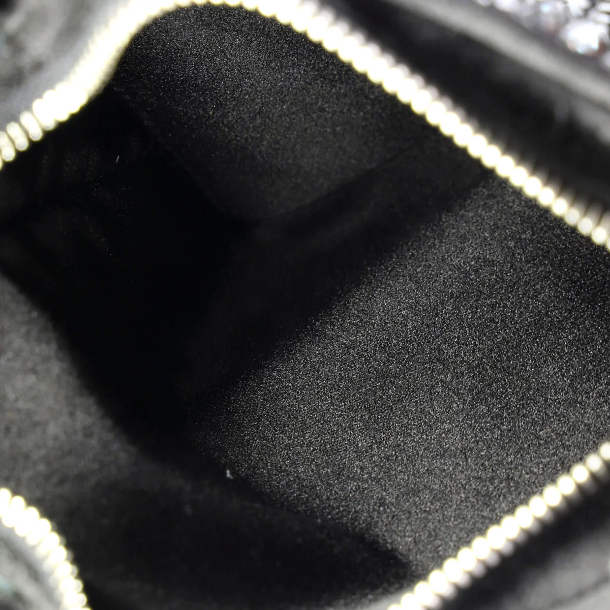 Convertible Open Tote Crystal Embellished Satin Mini - Deep Luxury