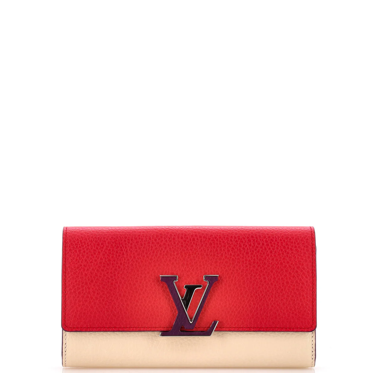Capucines Wallet Leather - Deep Luxury