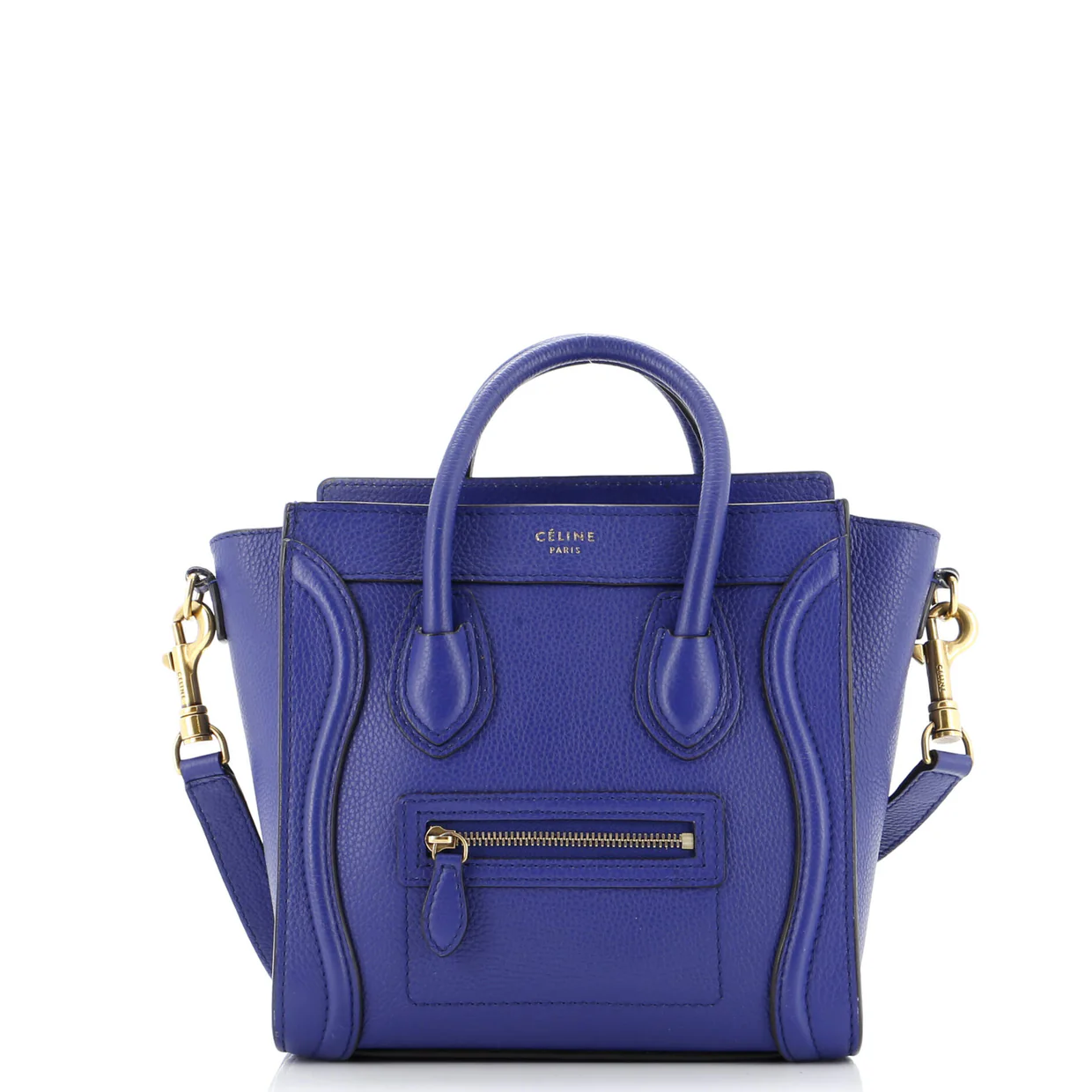 Luggage Bag Smooth Leather Nano - Deep Luxury