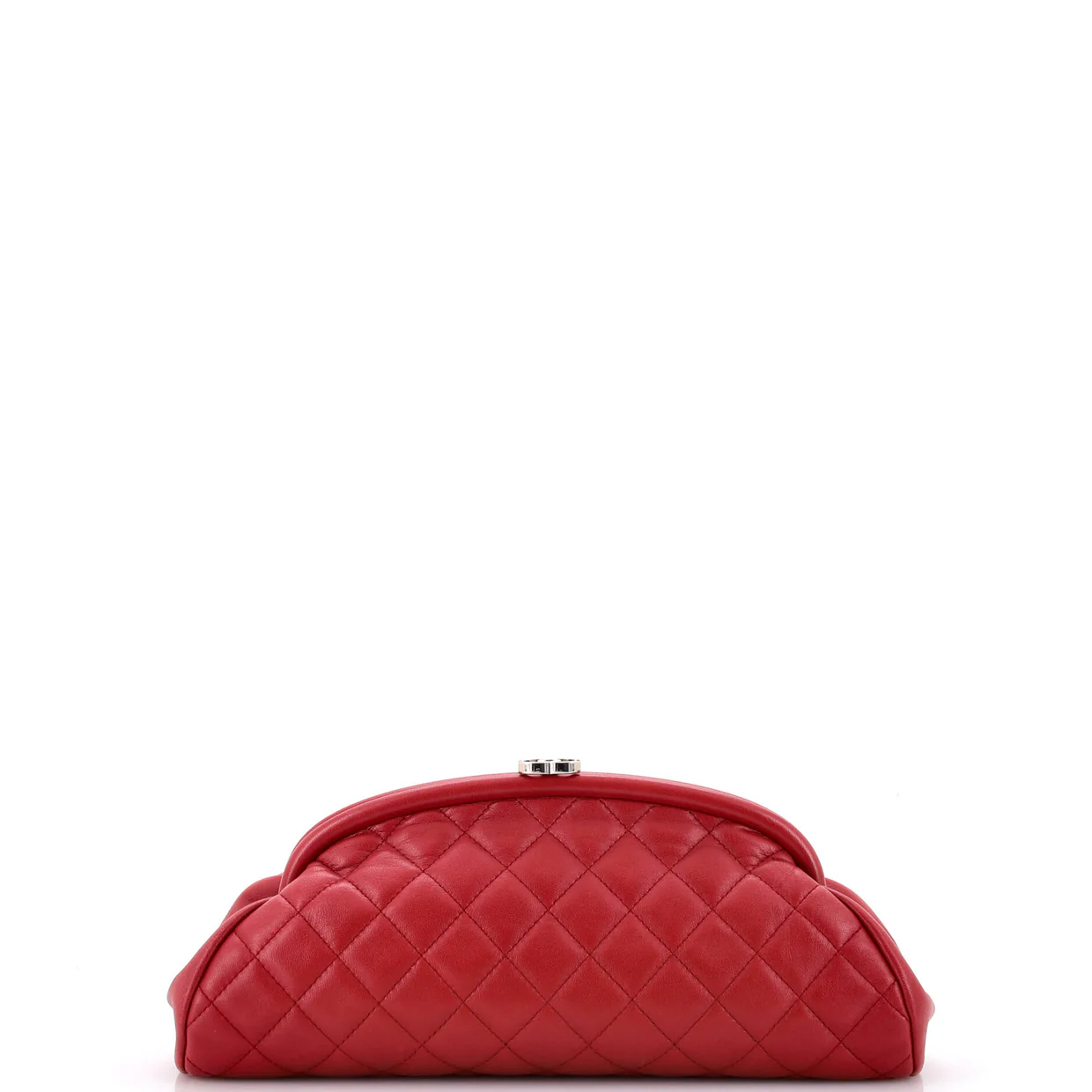 Timeless Clutch Quilted Lambskin - Deep Luxury