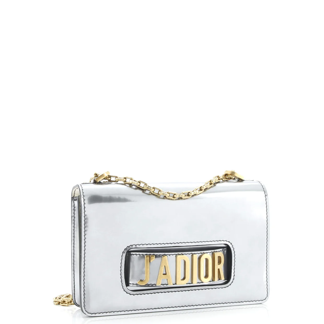 J'Adior Flap Bag Patent Medium - Deep Luxury