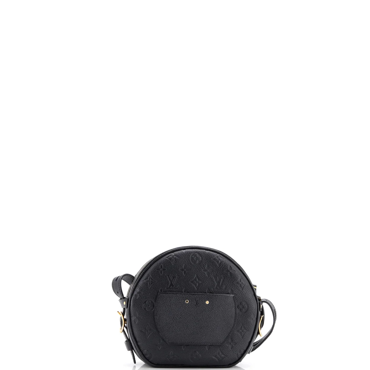 Boite Chapeau Souple Bag Monogram Empreinte Leather MM - Deep Luxury