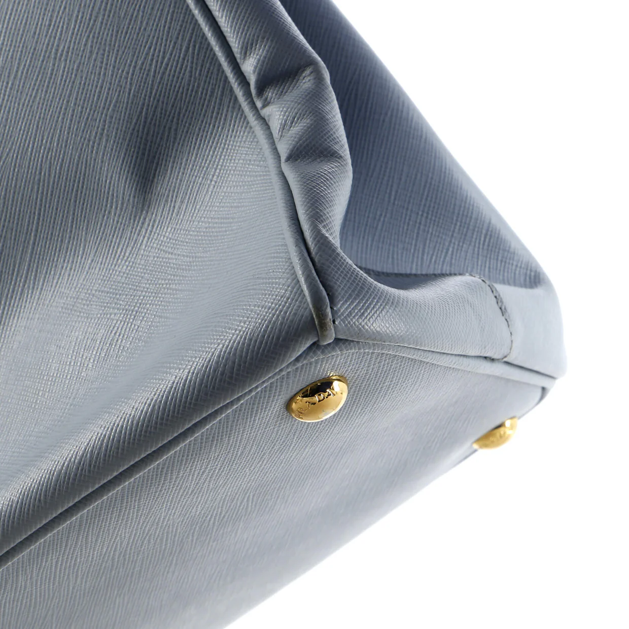 Double Zip Lux Tote Saffiano Leather Large - Deep Luxury