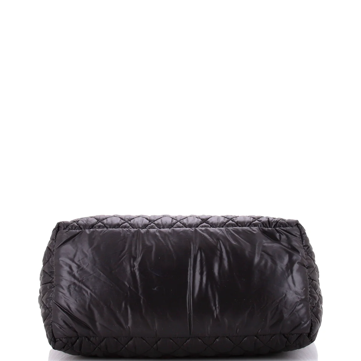 Coco Cocoon Zipped Tote Quilted Nylon Large - Deep Luxury