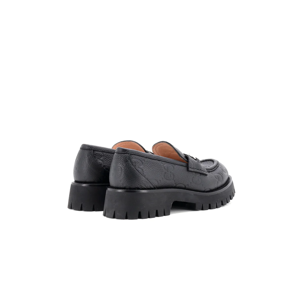 Women's Harald Horsebit Loafers GG Embossed Leather - Deep Luxury