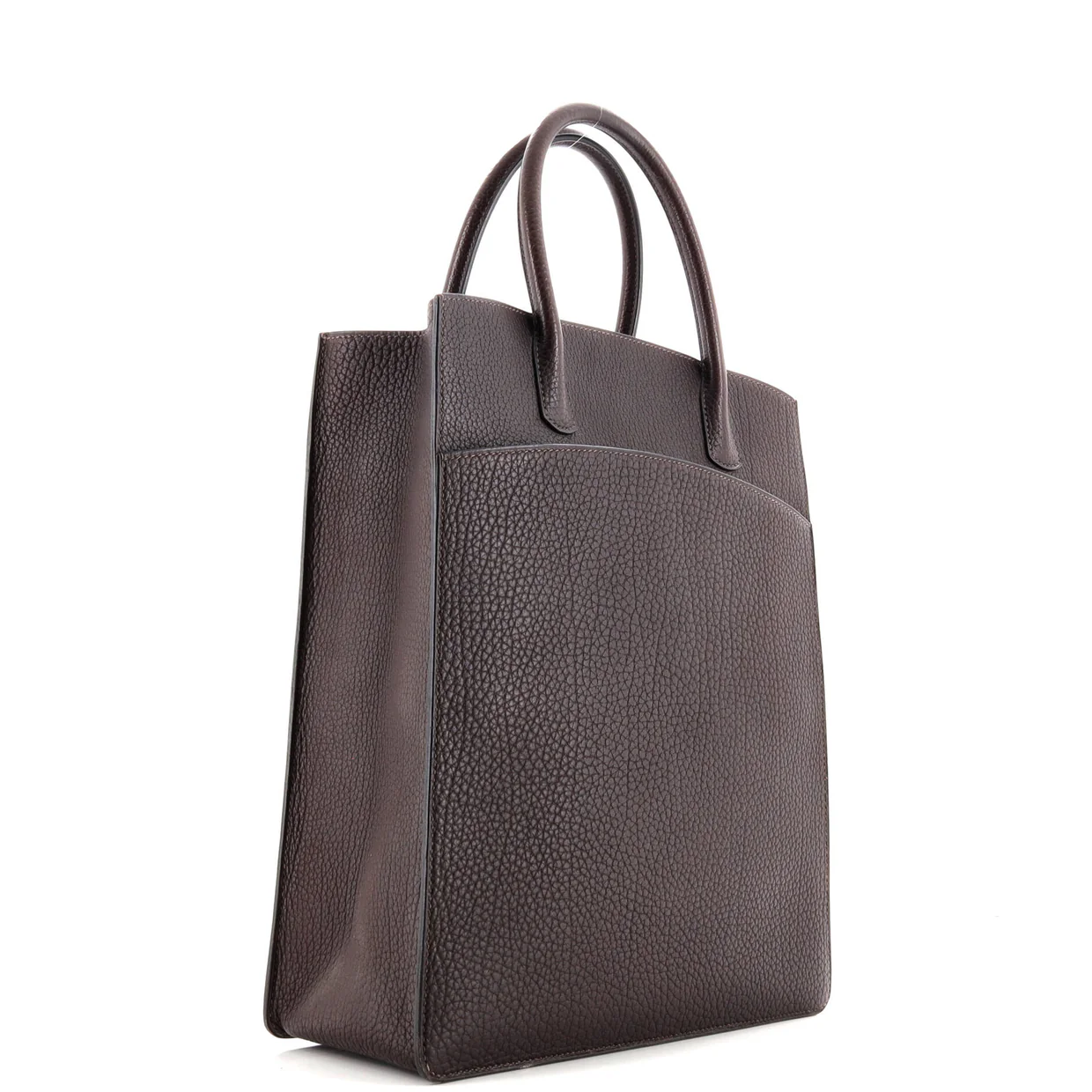 White Bus Bag Leather 30 - Deep Luxury
