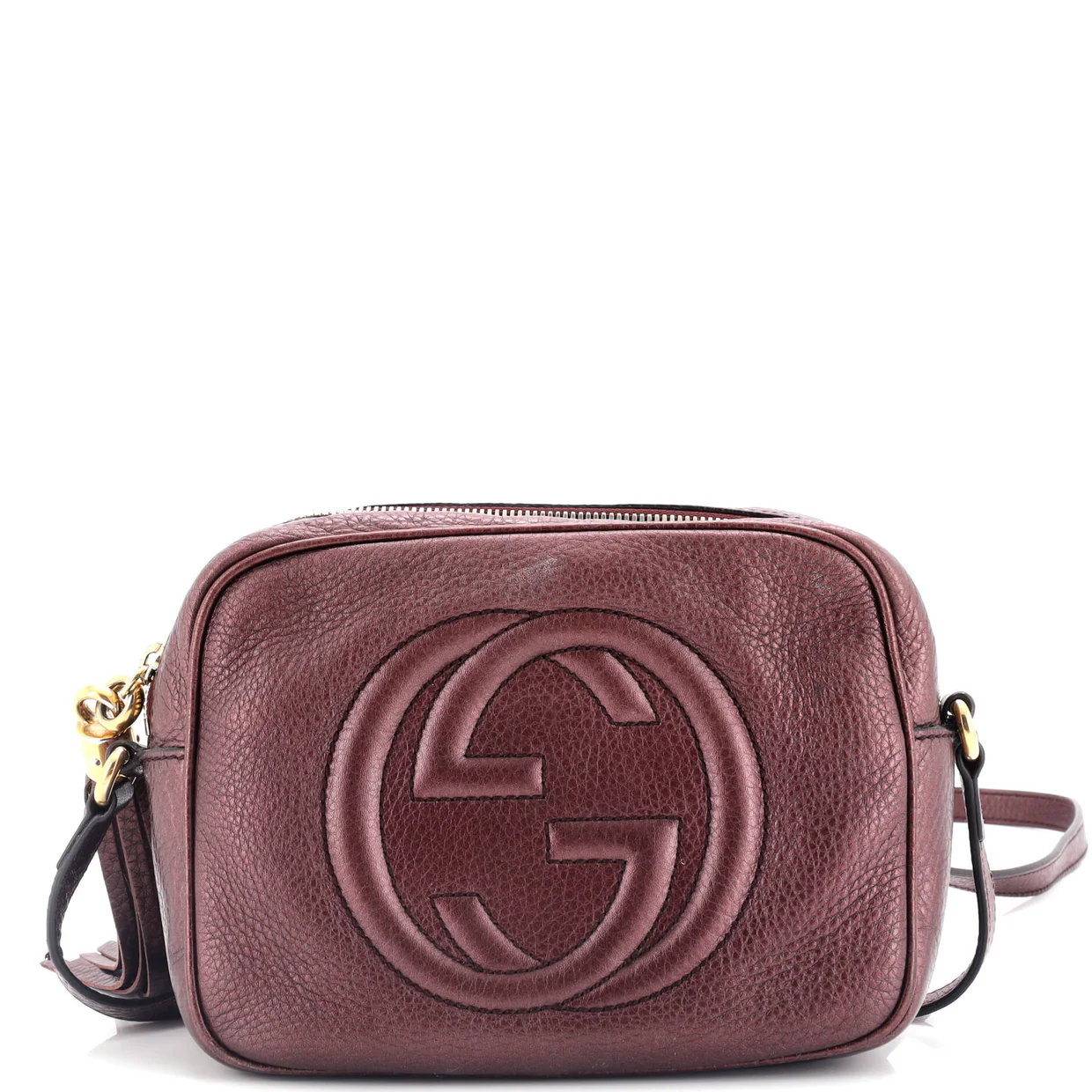 Soho Disco Crossbody Bag Leather Small - Deep Luxury