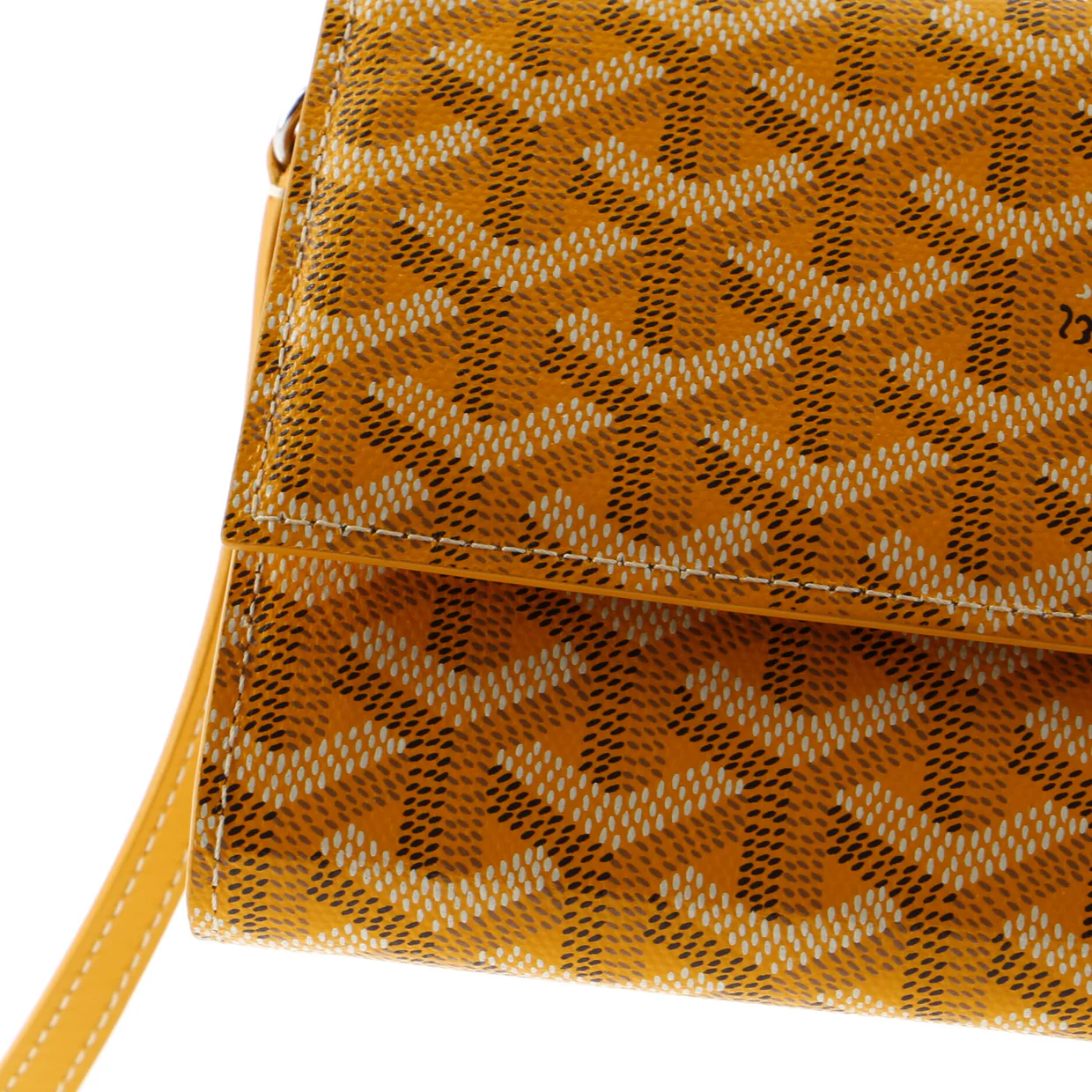 Varenne Continental Wallet with Strap Coated Canvas - Deep Luxury