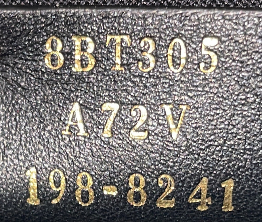 Upside Down Bag Zucca Embossed Leather - Deep Luxury