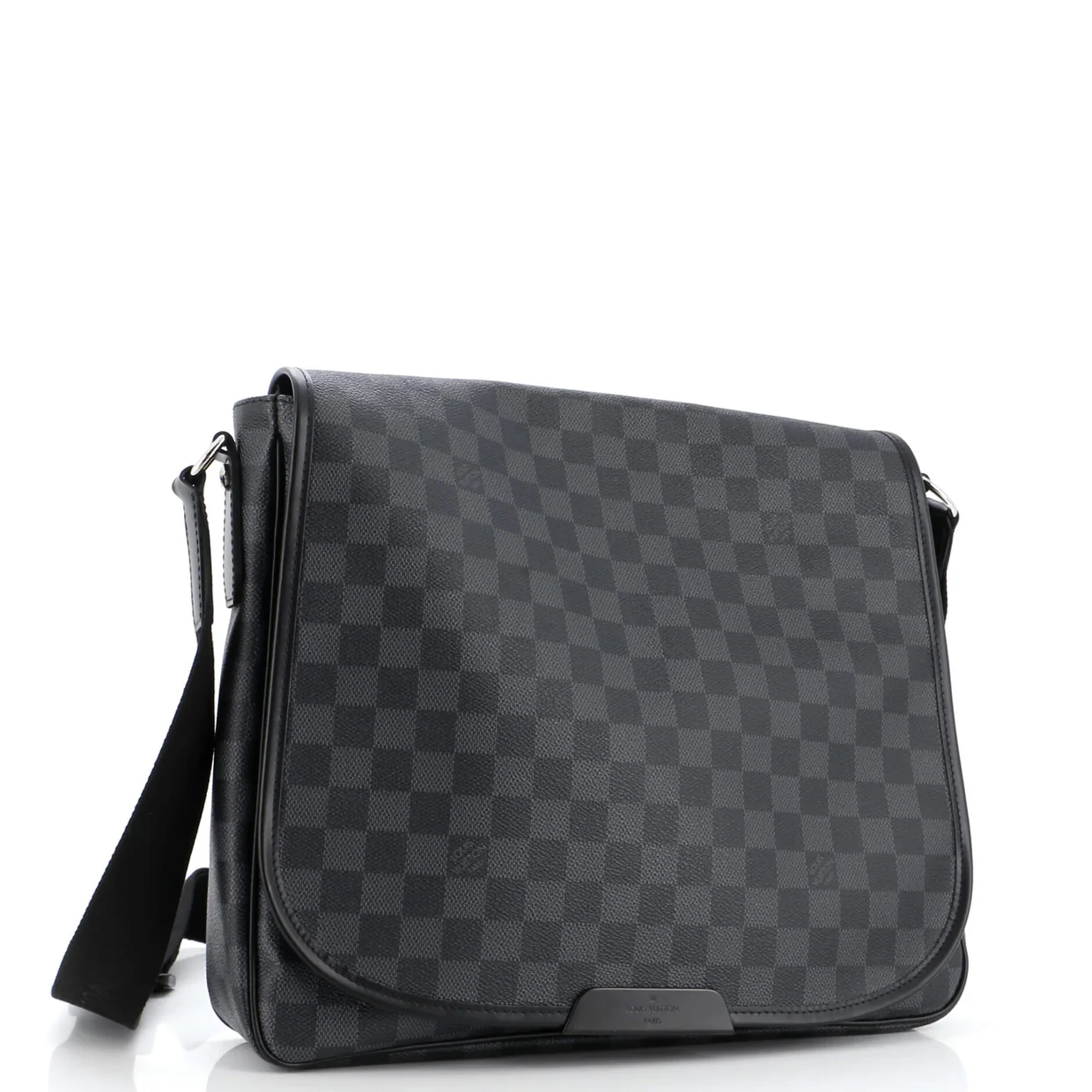 Daniel Messenger Bag Damier Graphite MM - Deep Luxury