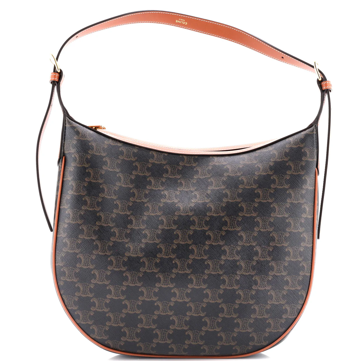 Heloise Bag Triomphe Coated Canvas Medium - Deep Luxury