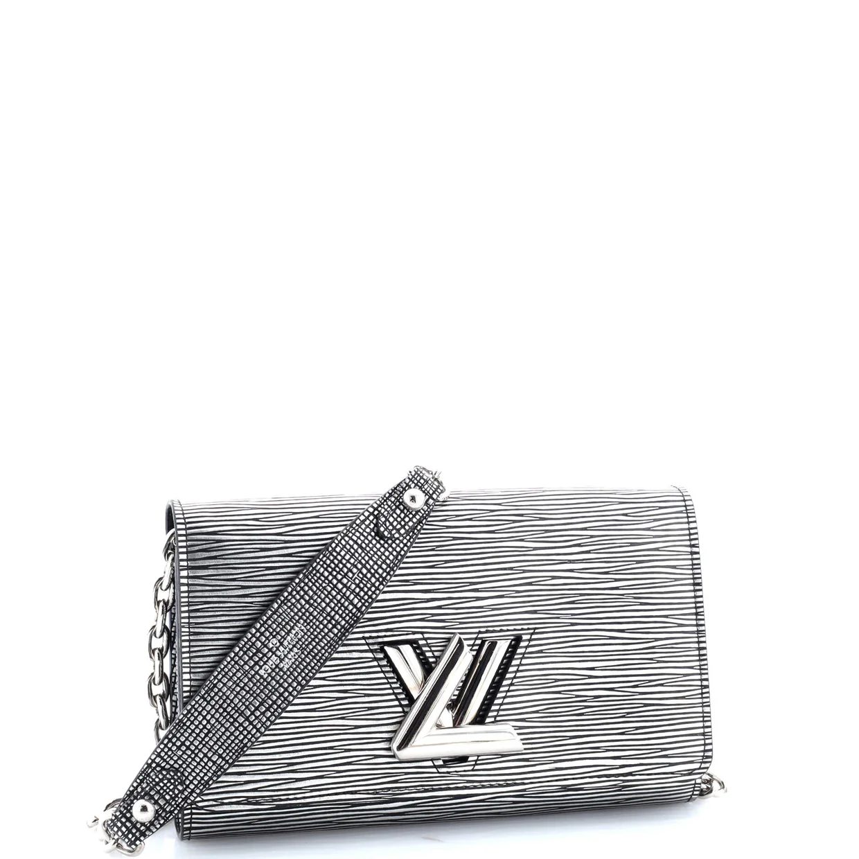Twist Chain Wallet Epi Leather - Deep Luxury