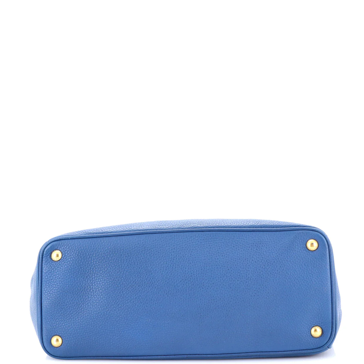 Double Zip Convertible Tote Vitello Daino Large - Deep Luxury