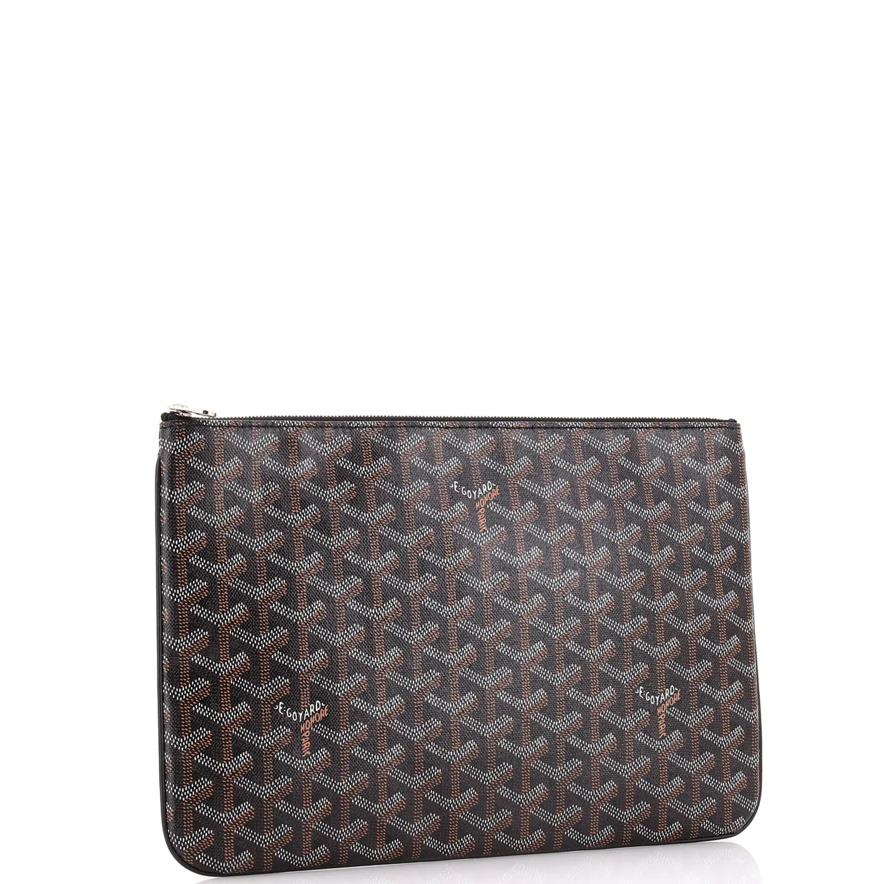 Senat Zip Pouch Coated Canvas MM - Deep Luxury