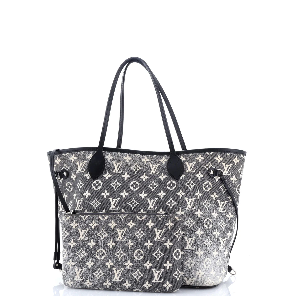 Neverfull NM Tote Monogram Jacquard Denim MM - Deep Luxury