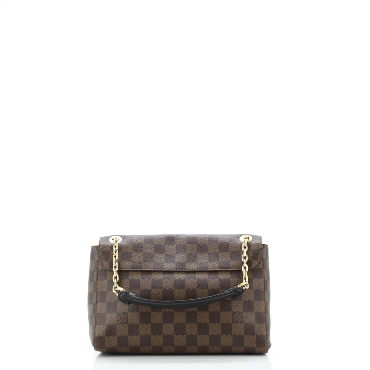 Vavin Handbag Damier with Leather PM - Deep Luxury