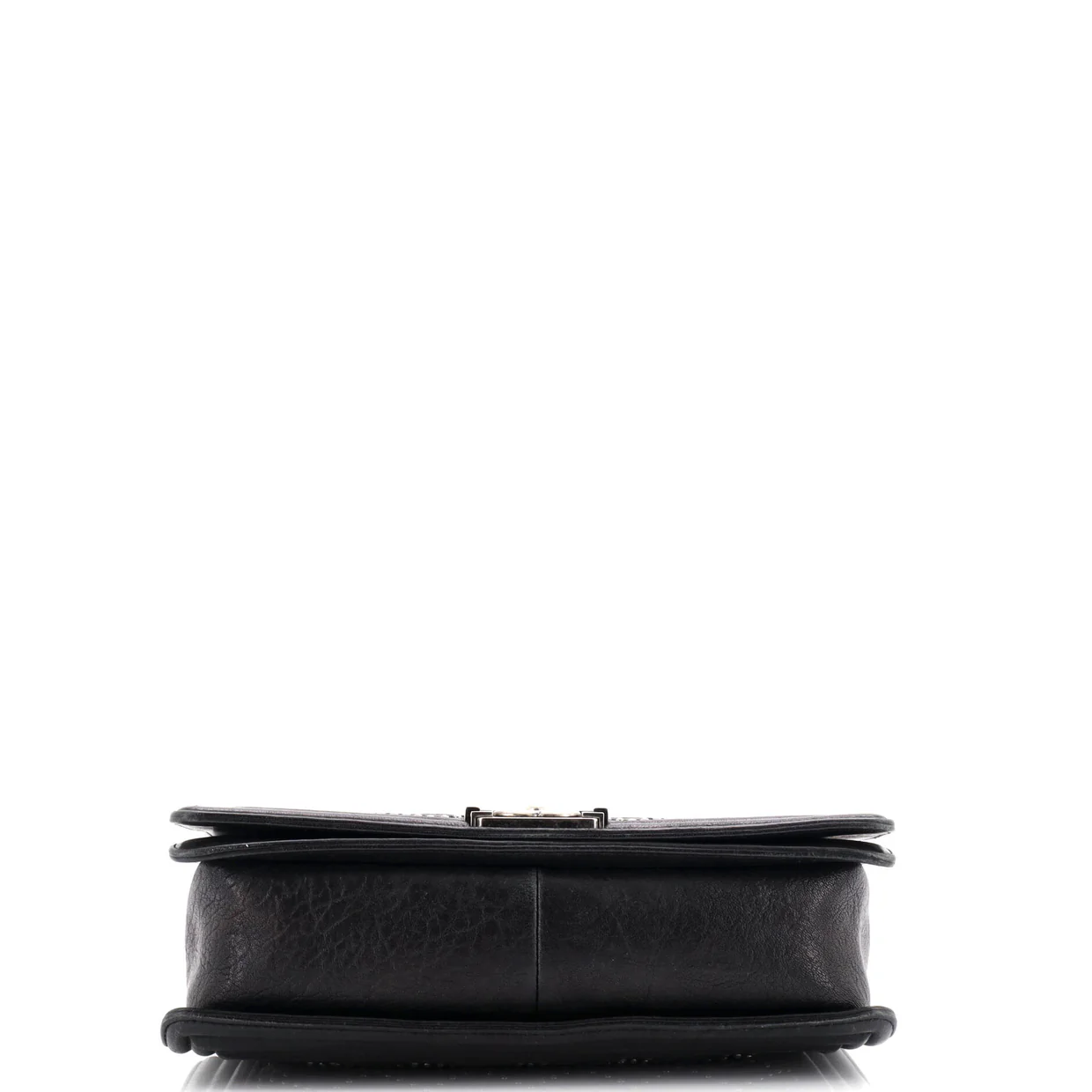 Boy Flap Bag Studded Quilted Distressed Calfskin New Medium - Deep Luxury