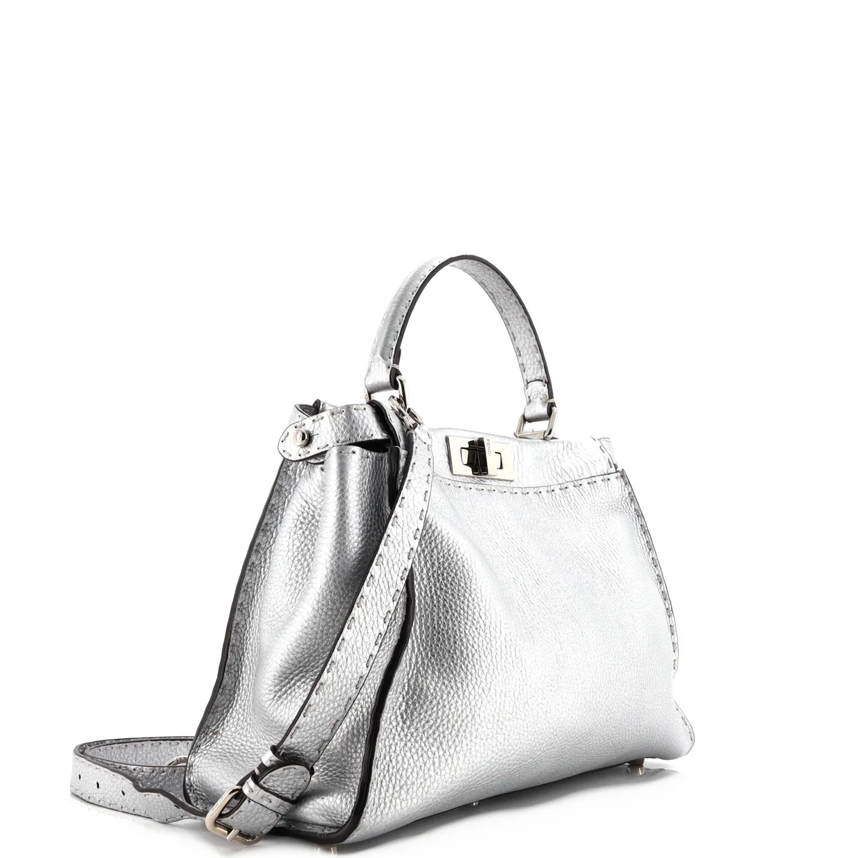 Selleria Peekaboo Bag Leather Medium - Deep Luxury