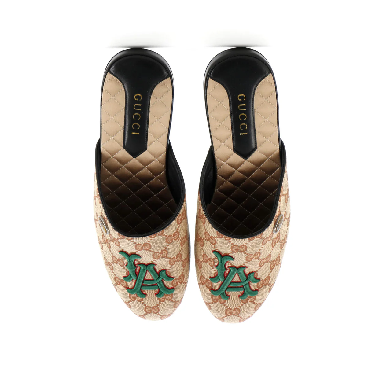 MLB Slippers Embroidered GG Canvas - Deep Luxury