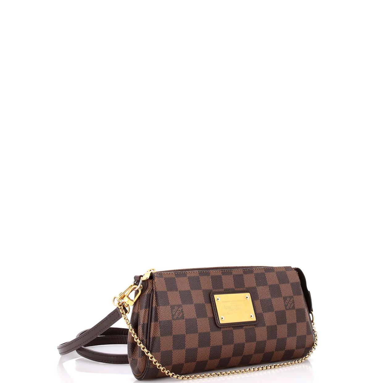 Eva Handbag Damier - Deep Luxury