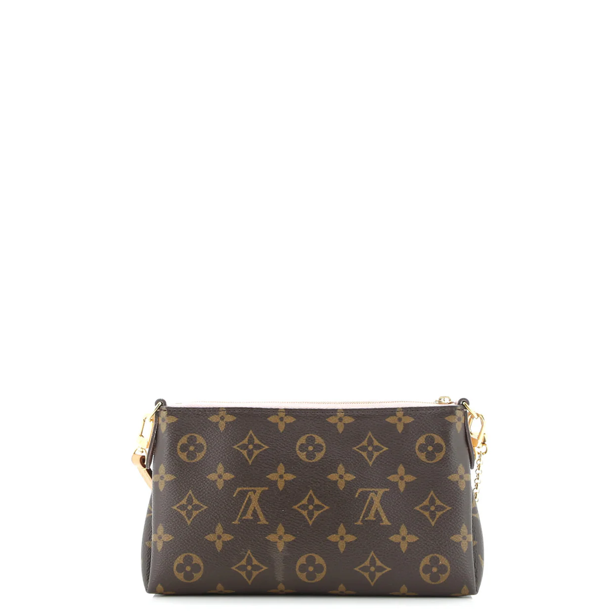 Pallas Clutch Monogram Canvas with Leather - Deep Luxury