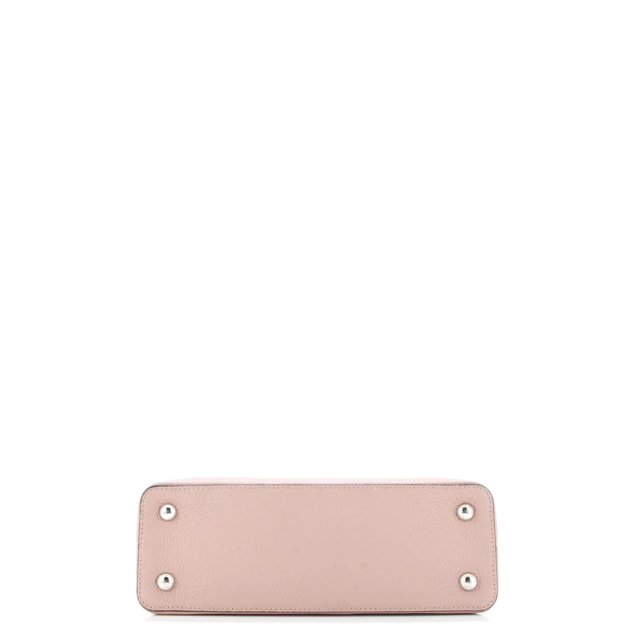 Capucines Bag Leather with Python PM - Deep Luxury