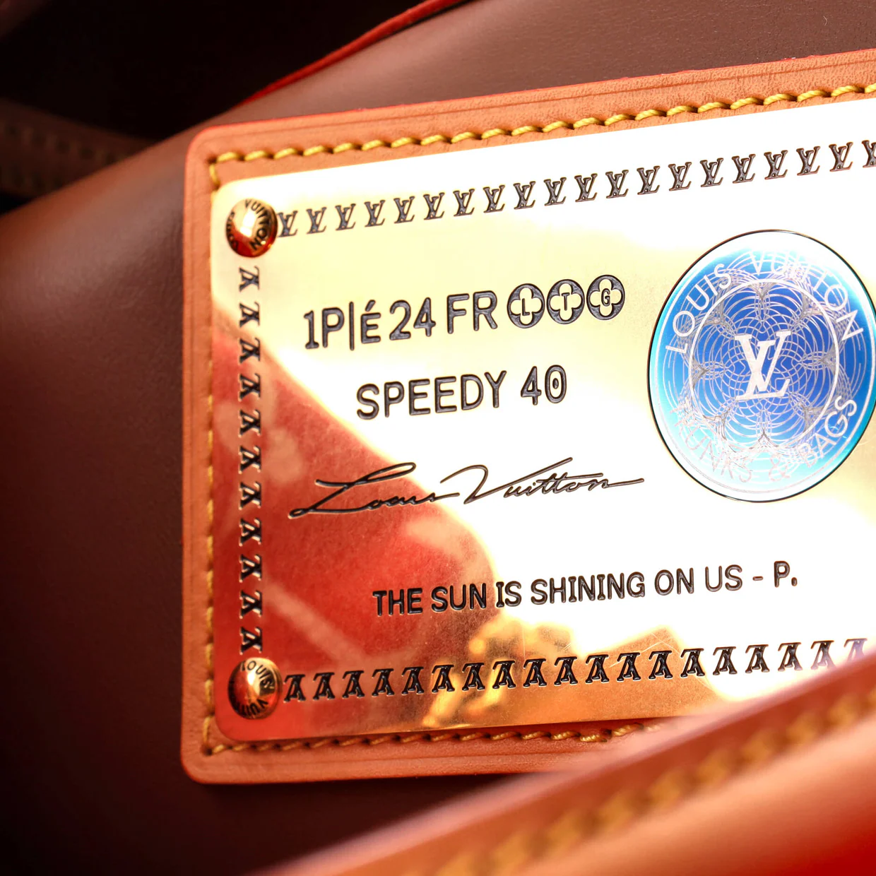 Speedy P9 Bandouliere Bag Monogram Leather 40 - Deep Luxury