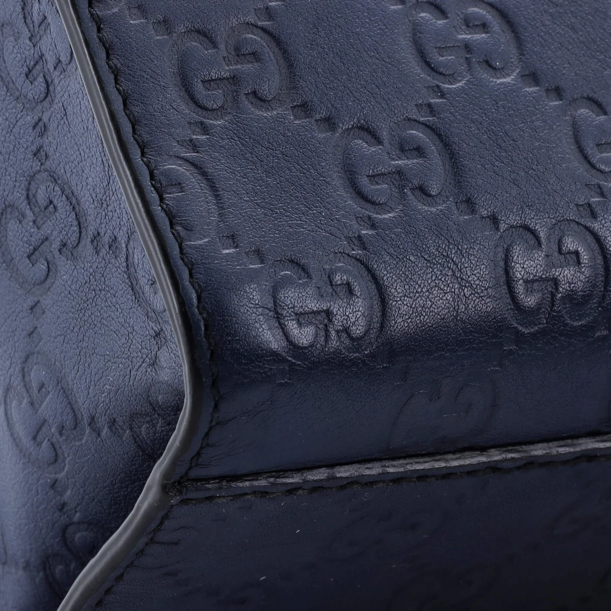 Emily Chain Flap Bag Guccissima Leather Medium - Deep Luxury