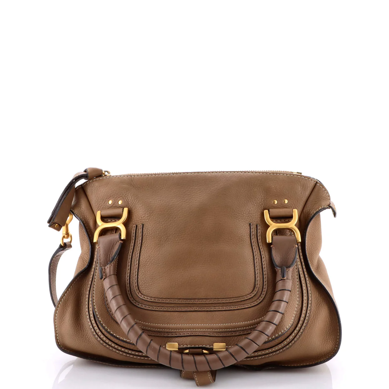 Marcie Shoulder Bag Leather Medium - Deep Luxury