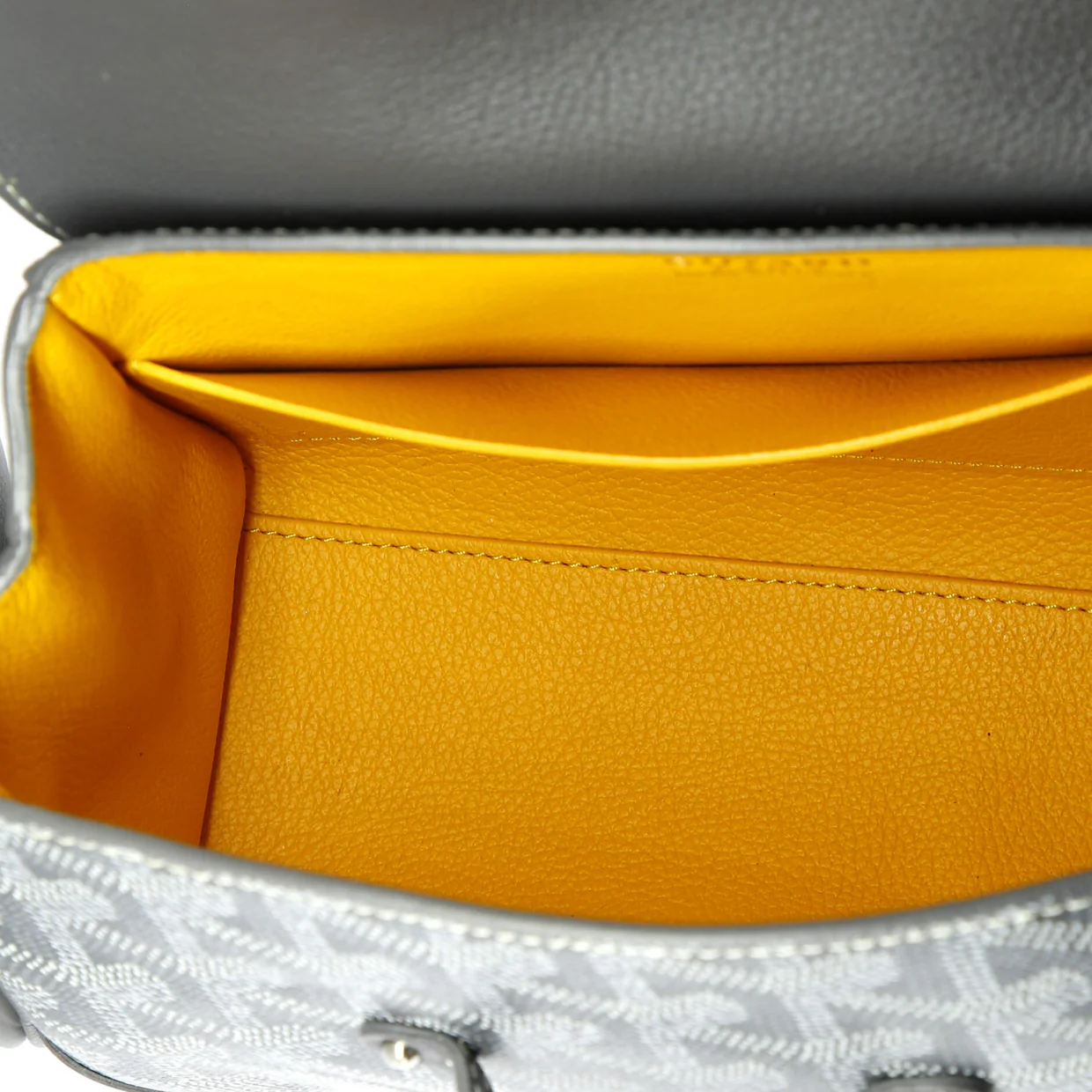 Saigon Top Handle Bag Coated Canvas with Leather Mini - Deep Luxury