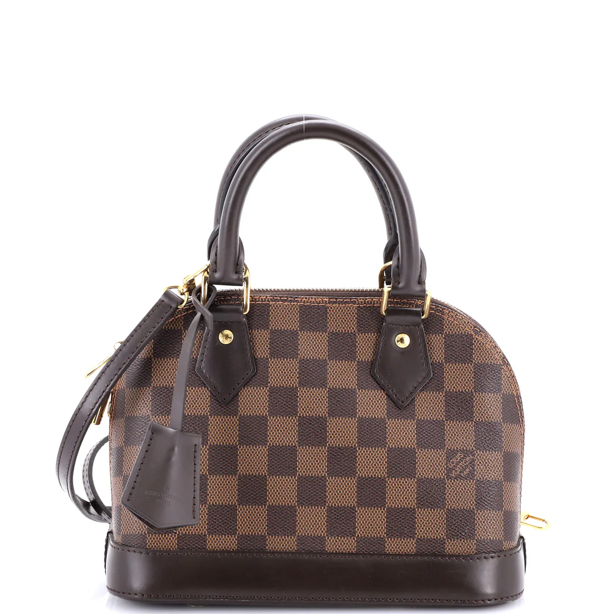Alma Handbag Damier BB - Deep Luxury