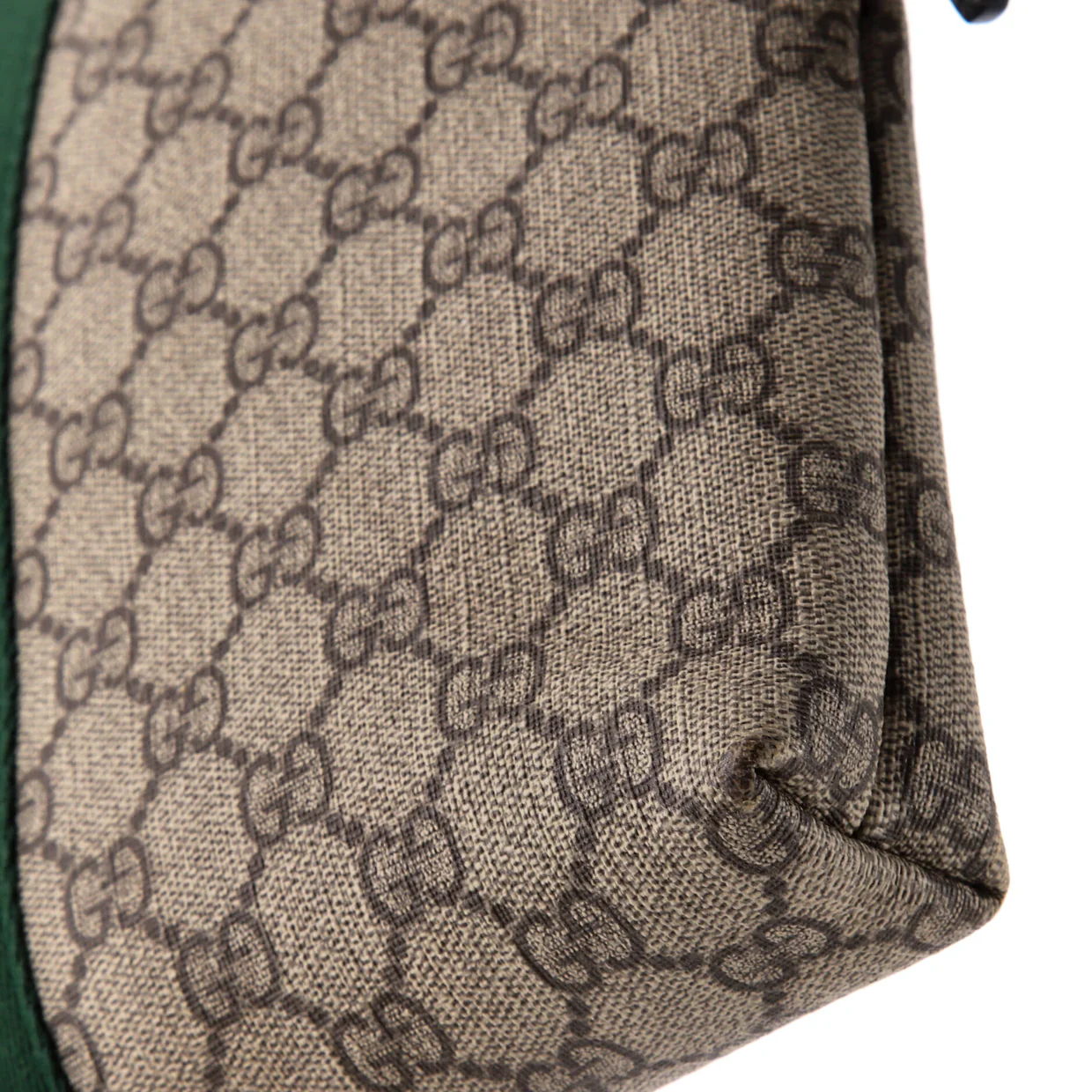 Web Messenger Bag GG Coated Canvas Medium - Deep Luxury