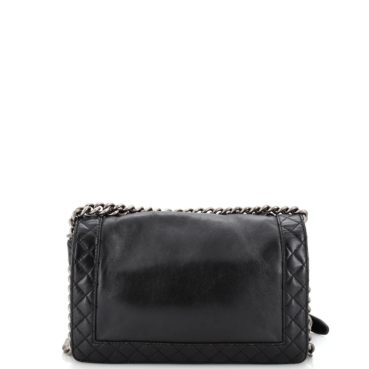 Boy Flap Bag Enchained Lambskin New Medium - Deep Luxury