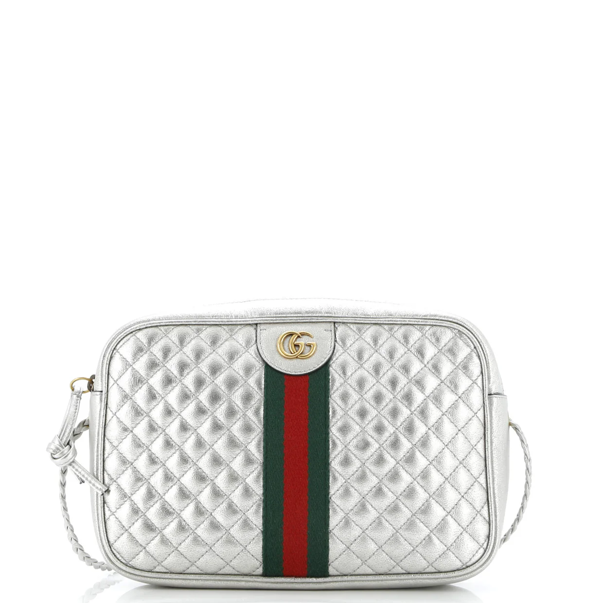 Trapuntata Camera Bag Quilted Leather Small - Deep Luxury