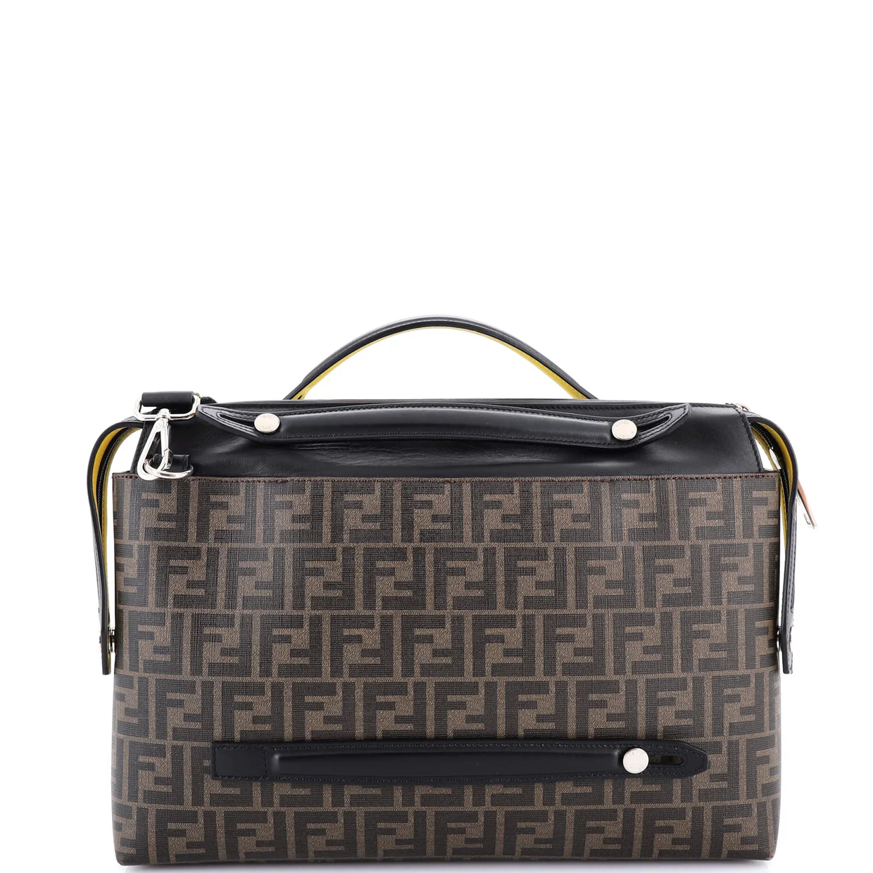 By The Way Laptop Briefcase Zucca Coated Canvas - Deep Luxury