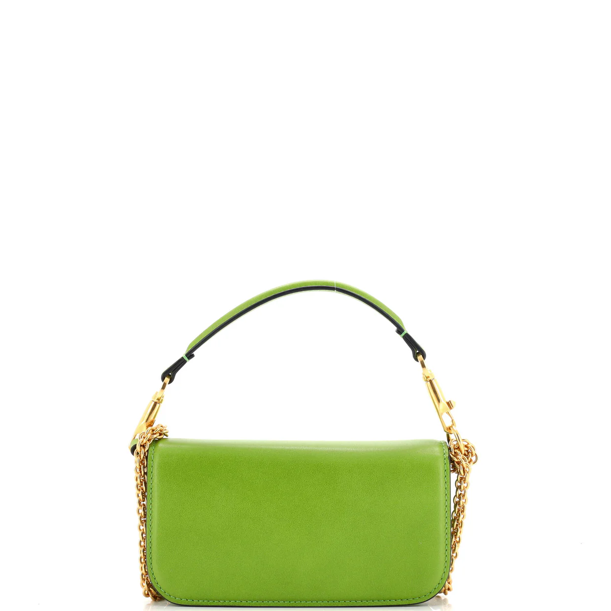 VLogo Loco Flap Shoulder Bag Leather Small - Deep Luxury