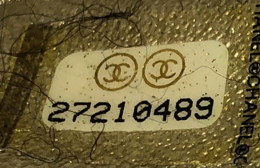 Captain Gold Waist Bag Embroidered Caviar Medium - Deep Luxury